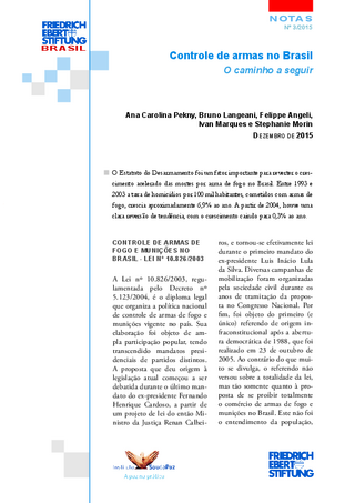 Controle de armas no Brasil