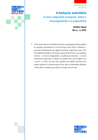 A tentação autoritária