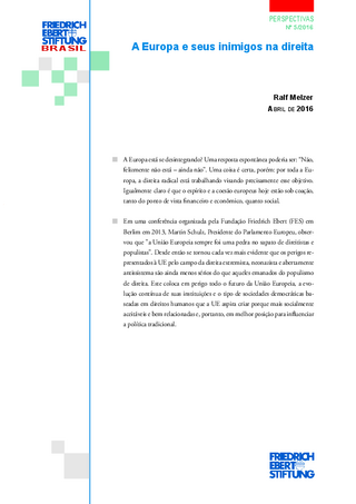 A Europa e seus inimigos na direita