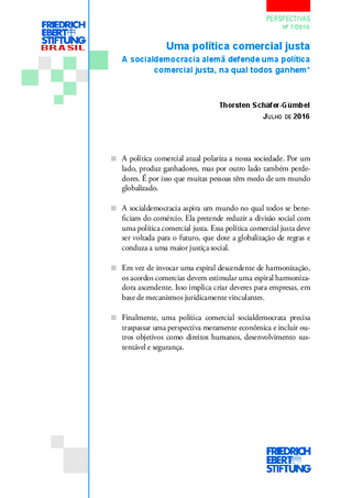 Uma política comercial justa