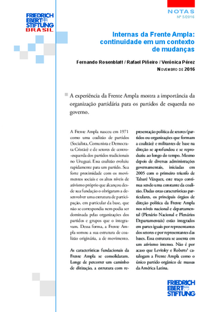 Internas da Frente Ampla