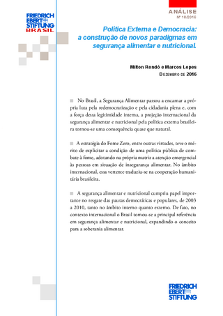 Política externa e democracia