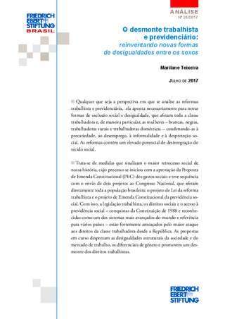O desmonte trabalhista e previdenciário