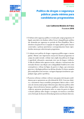 Política de drogas e segurança pública