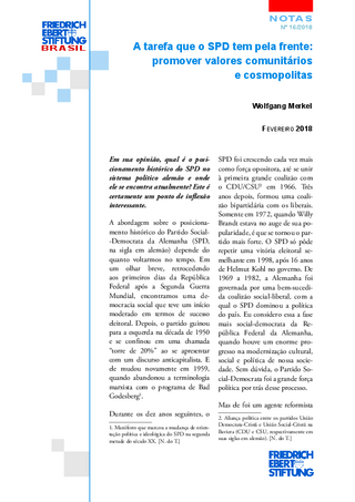 A tarefa que o SPD tem pela frente
