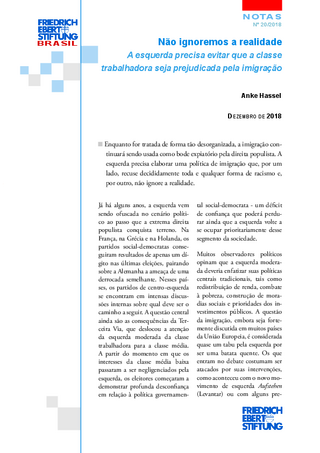 Não ignoremos a realidade