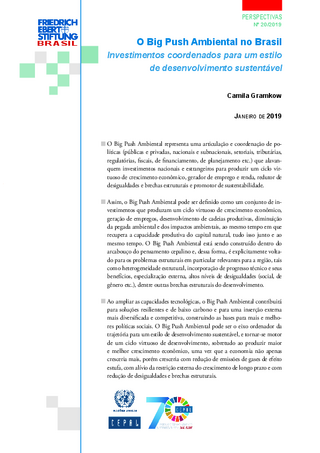 O big push ambiental no Brasil