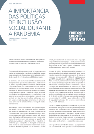 A importância das políticas de inclusão social durante a pandemia