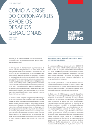 Como a crise do coronavírus expõe os desafios geracionais