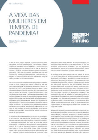 A vida das mulheres em tempos de pandemia!