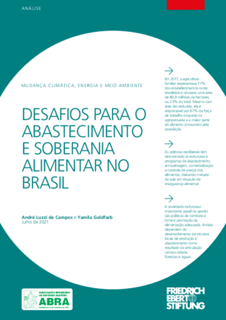 Desafios para o abastecimento e soberania alimentar no Brasil