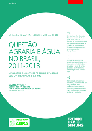 Questão agrária e água no Brasil, 2011-2018