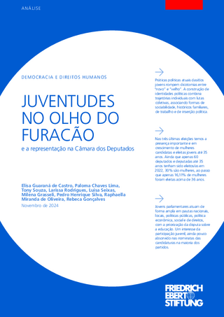 Juventudes no olho do furacão e a representação na Câmara dos Deputados